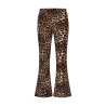 Moodstreet BIBI flared leopard pants Leopard