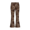 Moodstreet BIBI flared leopard pants Leopard