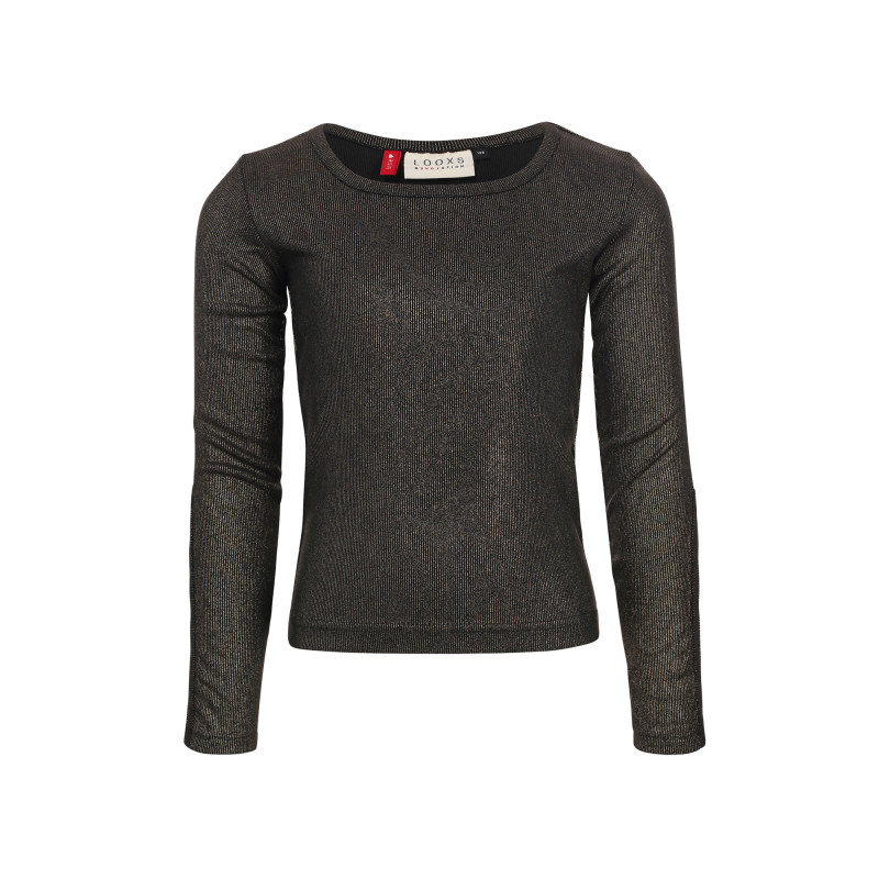 LOOXS 10Sixteen Rib T-shirt gold