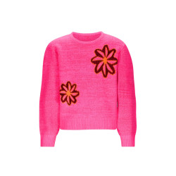 B.Nosy Khloe  knitted jacquard sweater Sugar plum