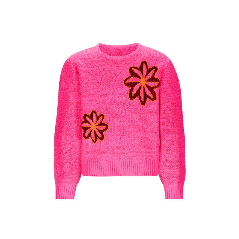 B.Nosy Khloe  knitted jacquard sweater Sugar plum