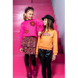 B.Nosy Khloe  knitted jacquard sweater Sugar plum