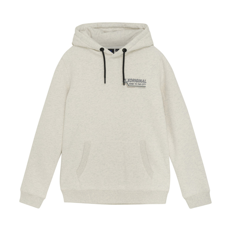 Rellix Hoodie RLXoriginal Backprint Fresh Grey Melange