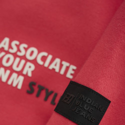 Indian Blue Jeans Hoodie IBJ Red