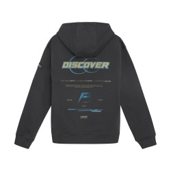 Indian Blue Jeans Oversized Hoodie Discover Grey