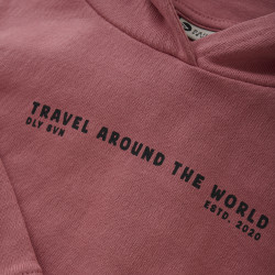 Daily 7 Hoodie Artwork Coral Clay