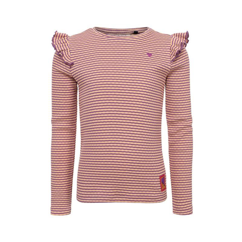 LOOXS Little striped longsleeve t-shirt check