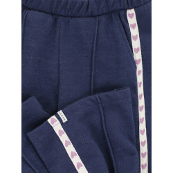 LOOXS Little lurex sweat pants Dark Blue