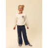 LOOXS Little lurex sweat pants Dark Blue