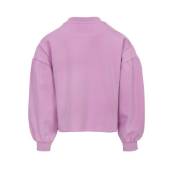 LOOXS Little printed sweater Lilac