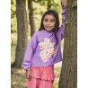 LOOXS Little printed sweater Lilac