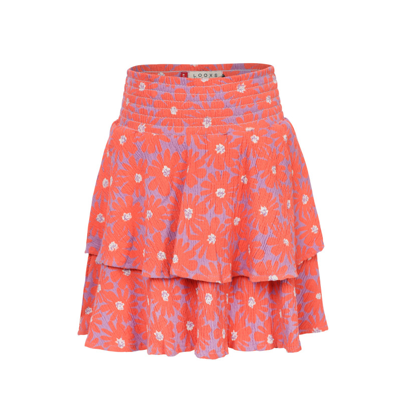 LOOXS Little crinkle skirt Floral Spring