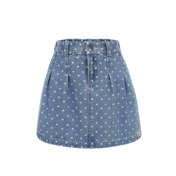 LOOXS Little heart denim skirt Denim Hearts