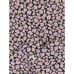 LOOXS Little jacquard pants Blue Leopard