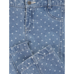 LOOXS Little heart denim wideleg Denim Hearts