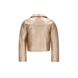 Like Flo Annemei Flo girls leather jacket Gold