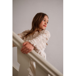 Like Flo Doris Flo girls fancy fur cardigan Kit