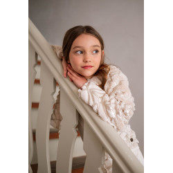 Like Flo Doris Flo girls fancy fur cardigan Kit