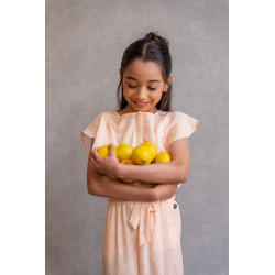 Like Flo Bowie Flo girls AOP jumpsuit Spring petals