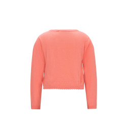 Like Flo Derby Flo girls cardigan Peach