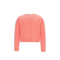 Like Flo Derby Flo girls cardigan Peach
