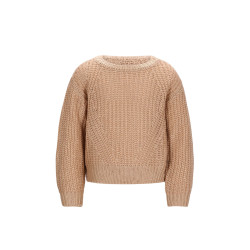 Like Flo Djuna Flo girls heavy coated knit Gold