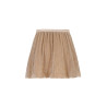 Like Flo Sara Flo girls plissé skirt with lining Soft gold