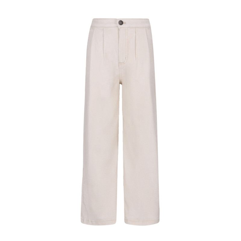 Like Flo Fyke Flo girls coated denim pants Soft gold