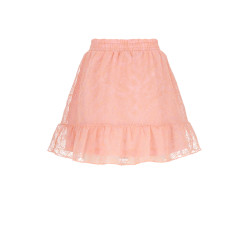NoNo Ninay Embroidered Mesh Skirt Vintage Pink