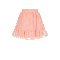 NoNo Ninay Embroidered Mesh Skirt Vintage Pink