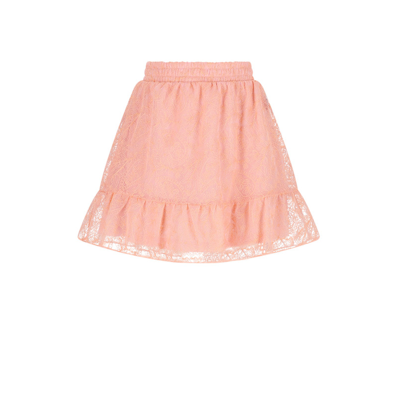 NoNo Ninay Embroidered Mesh Skirt Vintage Pink