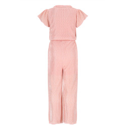 NoNo Sylja AOP Plissee Jumpsuit Vintage Pink