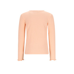 NoNo Kyoto Rib Jersey L/SL Tshirt Light Peach
