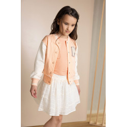 NoNo Kyoto Rib Jersey L/SL Tshirt Light Peach