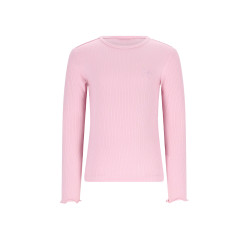 NoNo Kyoto Rib Jersey L/SL Tshirt Vintage Pink