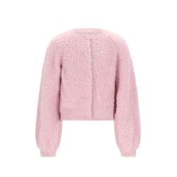 NoNo Asmee Fluffy Soft Cardigan Vintage Pink