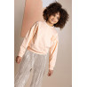 NoNo Kamis Sweater with Puffprint Light Peach