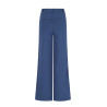 NoBell' Salet Palazzo Pants with contrast stripes Ensign Blue