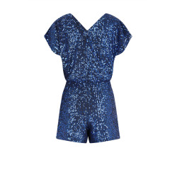 NoBell' Silah Sequince Jumpsuit Ensign Blue