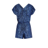 NoBell' Silah Sequince Jumpsuit Ensign Blue