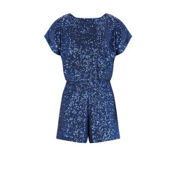 NoBell' Silah Sequince Jumpsuit Ensign Blue