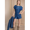 NoBell' Silah Sequince Jumpsuit Ensign Blue