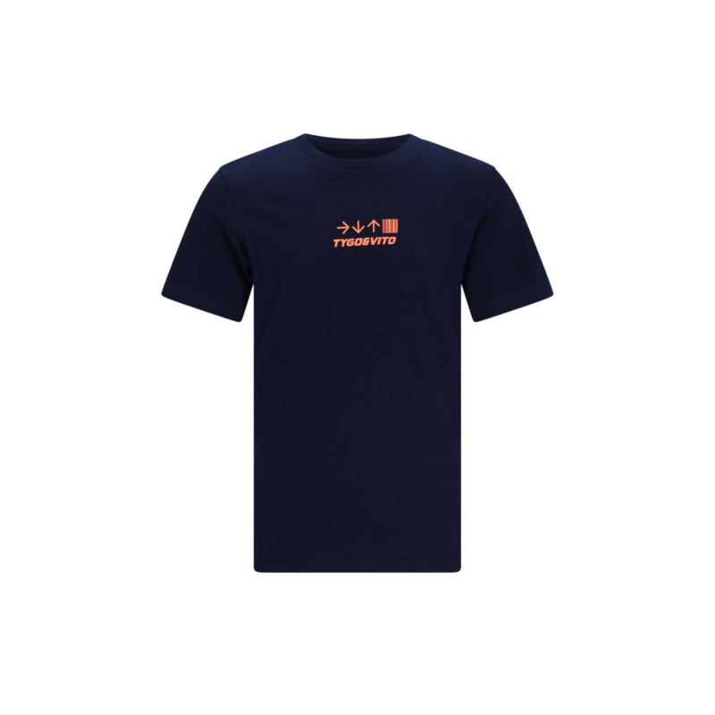 TYGO&vito T-shirt Tein Navy