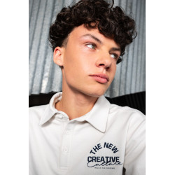 Rellix Sweater Rellix Polo Button Grey