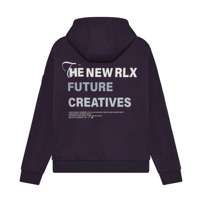 Rellix Hoodie Rellix Brushed Backpr Dark Navy