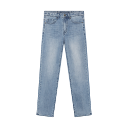 Indian Blue Jeans 2553 Wide Straight Blue Jeans Blue