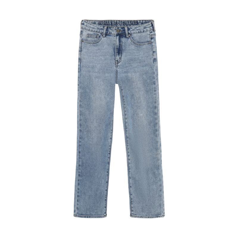 Indian Blue Jeans 2656 Wide Loose Used Jeans Blue