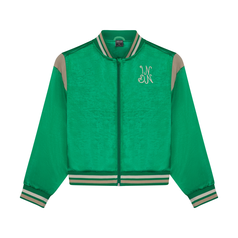 Indian Blue Jeans Sporty Jacket Green