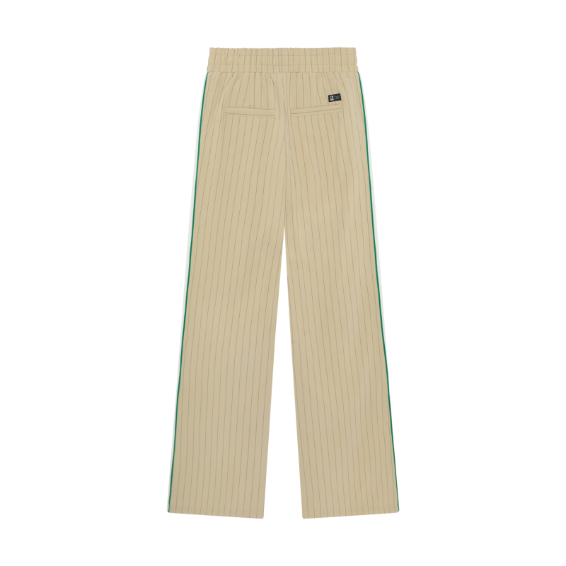 Indian Blue Jeans Wide Pants Pinstripe Sand