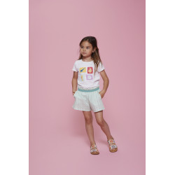 Jubel Short mousseline - Lazy Lagoon Mint